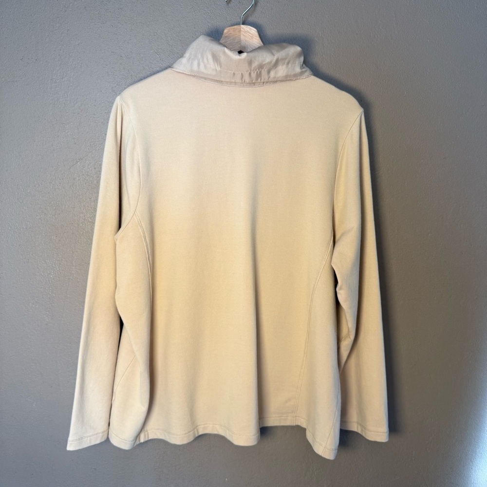 Laura Ashley Women's Animal Print Patterned Zip Up Sweatshirt Size 1X - Picture 11 of 15